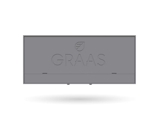GRAAS AgroGator automatinė laukų laistymo sistema – priekinis vaizdas